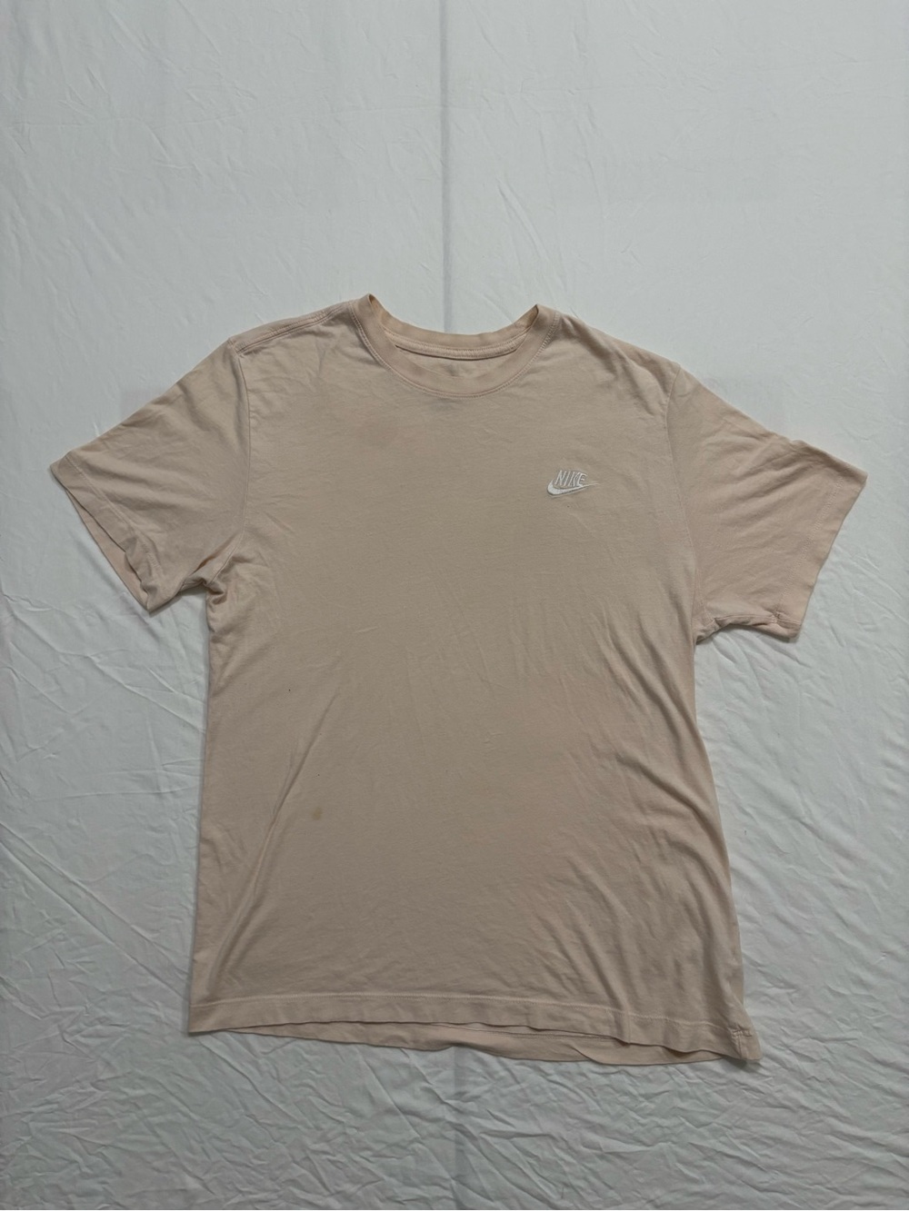Nike Men's Crewneck T-Shirt in Salmon